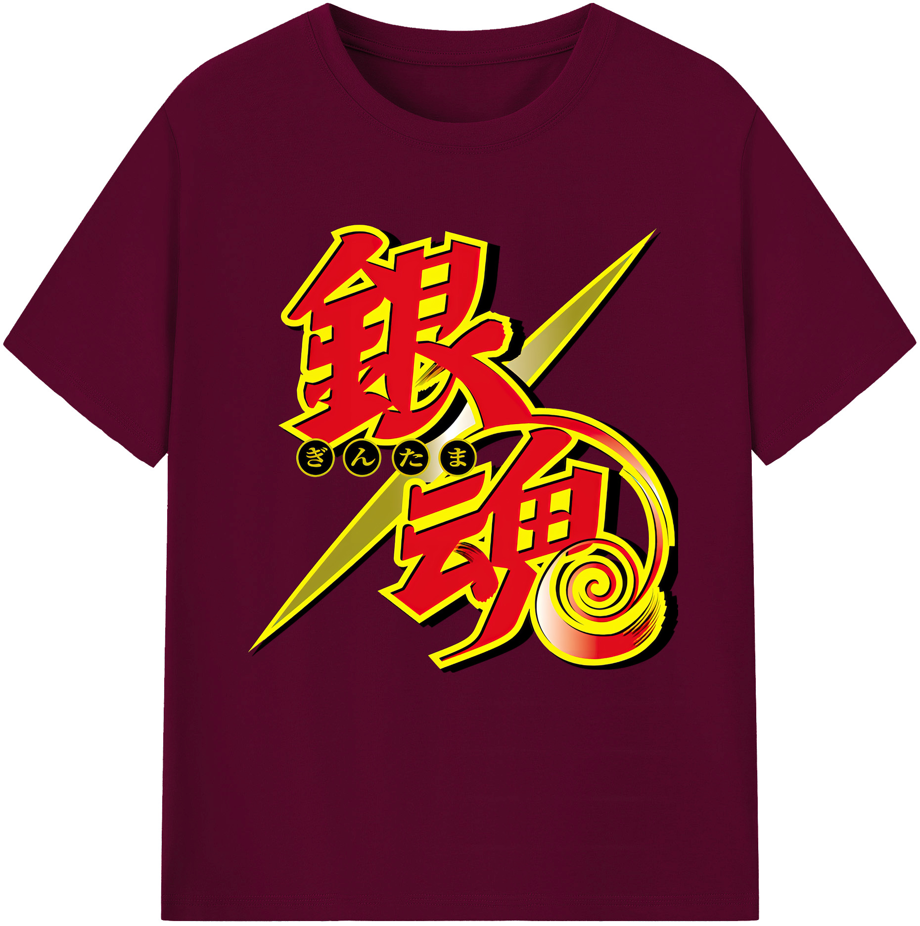 （画像用） ぎんたま 坂田銀時（さかたぎんとき） 神楽 志村新八（しむら しんぱち） GINTAMA Sakata Gintoki Kagura Shimura Shinpachi レディースカジュアルプリントTシャツ（綿100％）